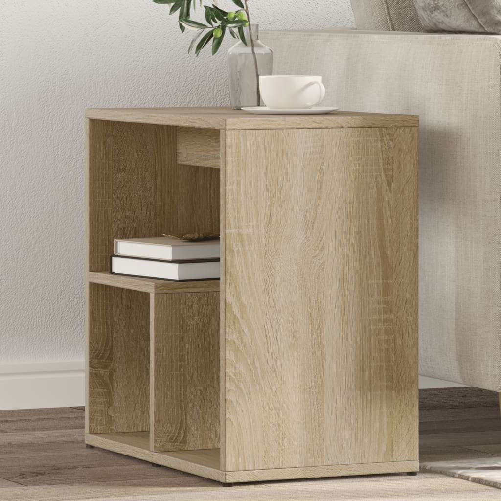 Tables d'appoint 2 pcs chêne sonoma 50x30x50 cm bois ingénierie - XIOS