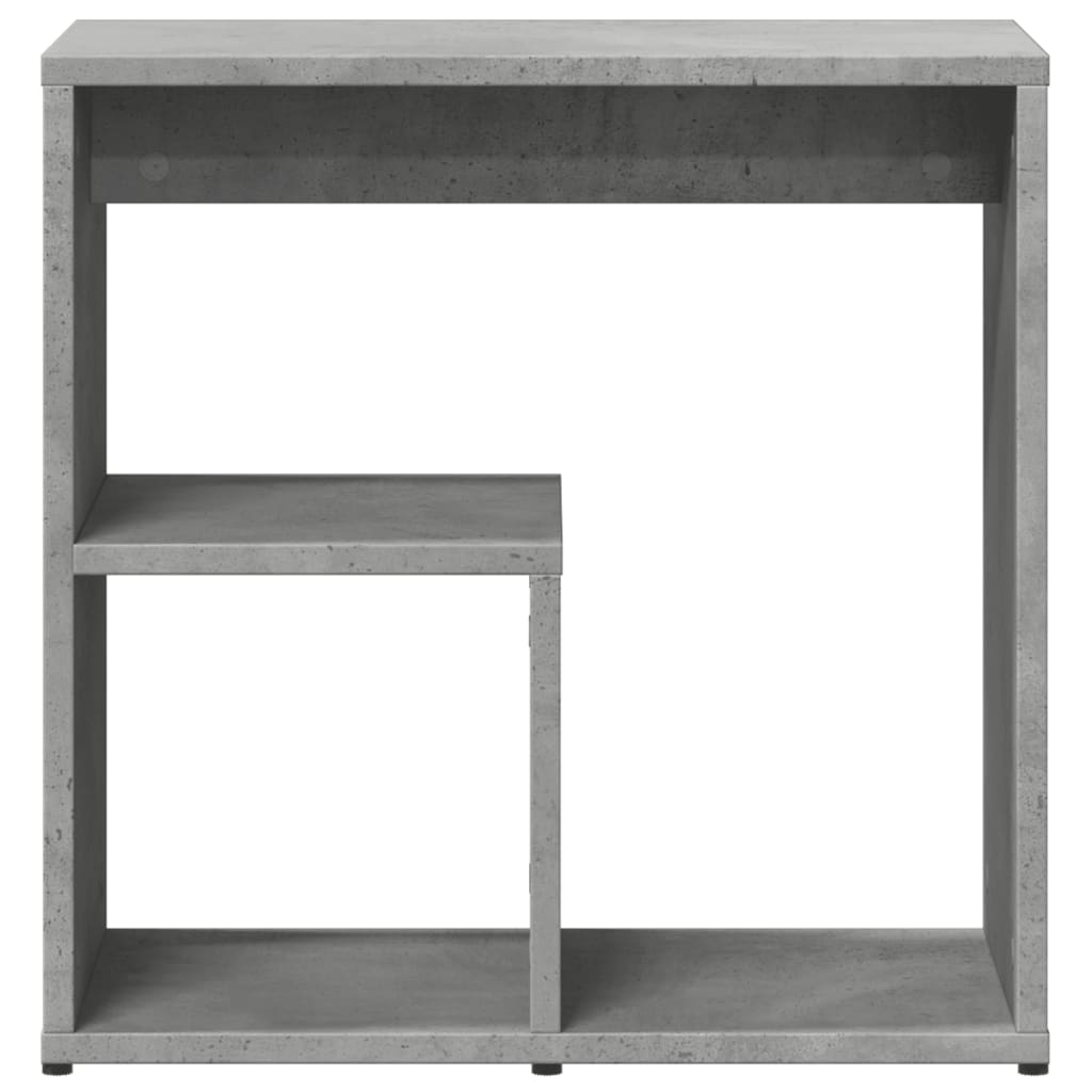 Tables d'appoint 2 pcs gris béton 50x30x50 cm bois d'ingénierie - XIOS