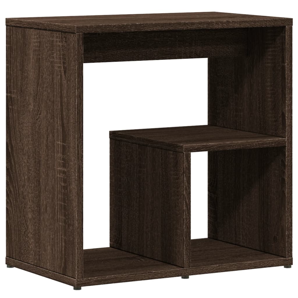 Tables d'appoint 2 pcs chêne marron 50x30x50 cm bois ingénierie - XIOS