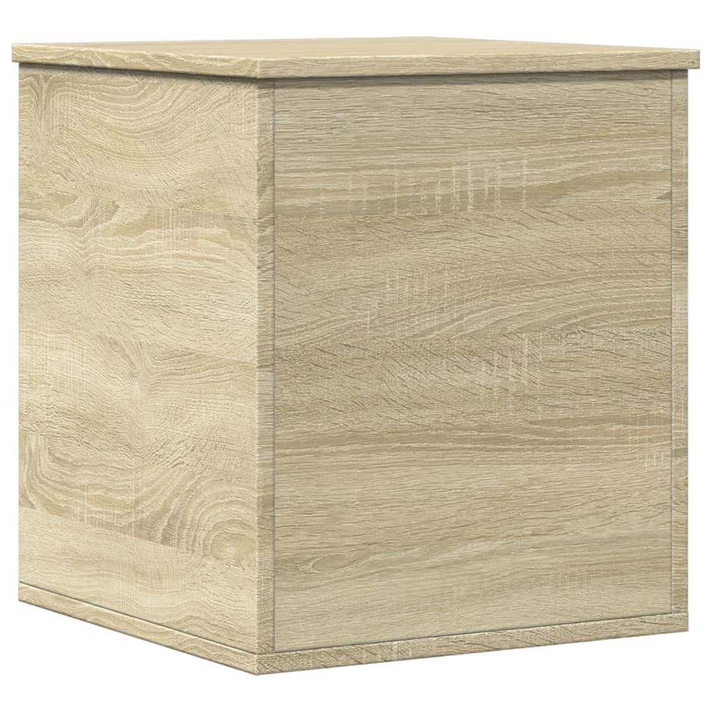 Boîte de rangement chêne sonoma 40x42x46 cm bois d'ingénierie Coffres de rangement vidaXL