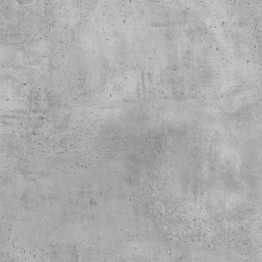 Boîte de rangement gris béton 40x42x46 cm bois d'ingénierie Coffres de rangement vidaXL