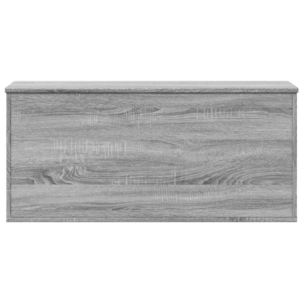 Boîte de rangement sonoma gris 100x42x46 cm bois d'ingénierie - XIOS
