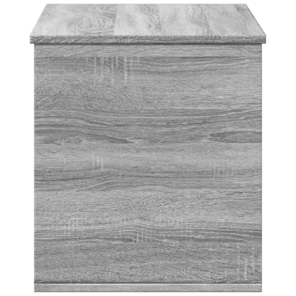 Boîte de rangement sonoma gris 100x42x46 cm bois d'ingénierie - XIOS