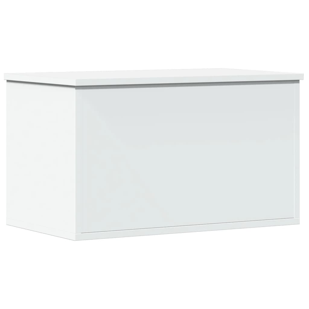 Boîte de rangement blanc 60x35x35 cm bois d'ingénierie Coffres de rangement vidaXL