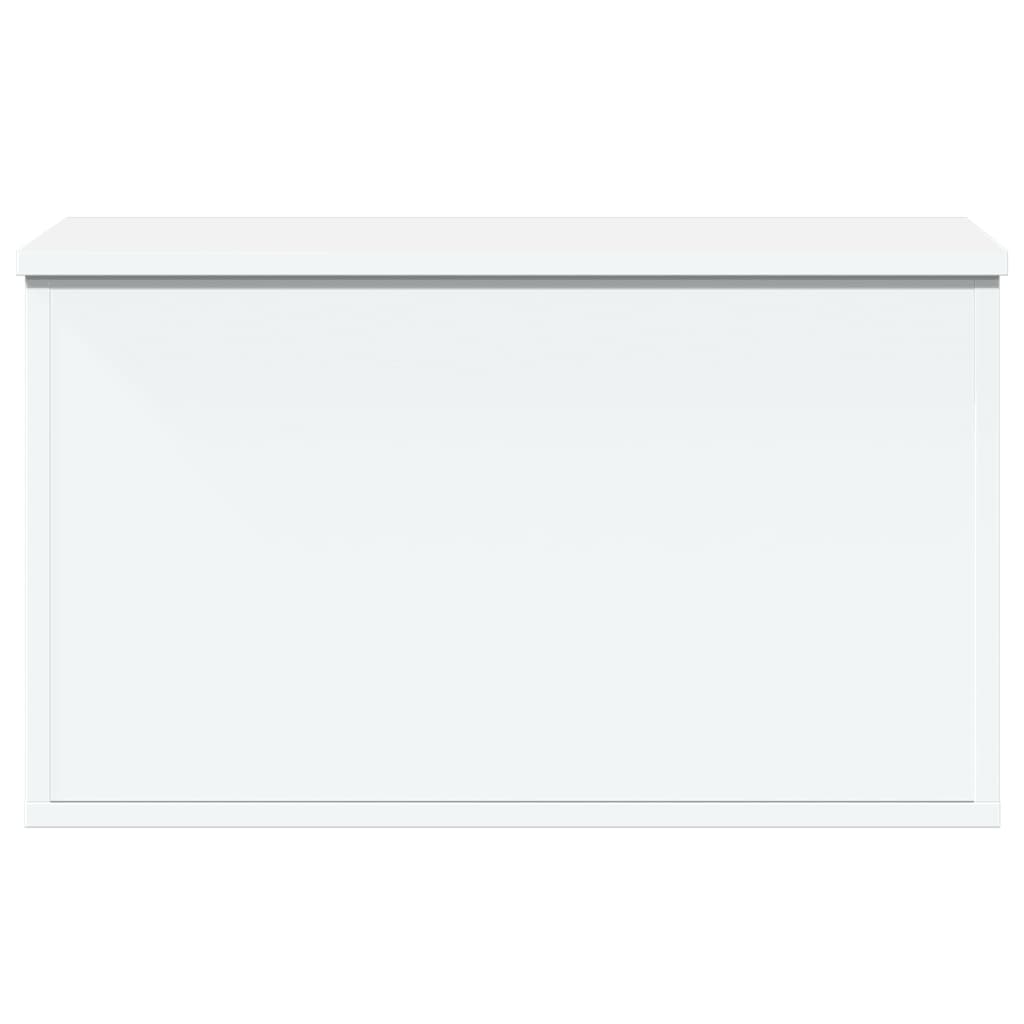 Boîte de rangement blanc 60x35x35 cm bois d'ingénierie Coffres de rangement vidaXL