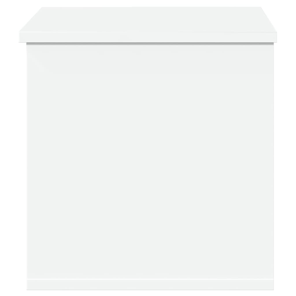 Boîte de rangement blanc 60x35x35 cm bois d'ingénierie Coffres de rangement vidaXL