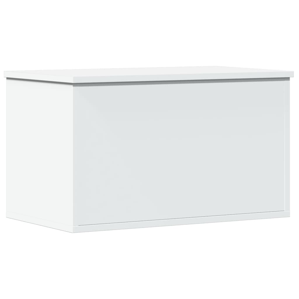 Boîte de rangement blanc 60x35x35 cm bois d'ingénierie Coffres de rangement vidaXL