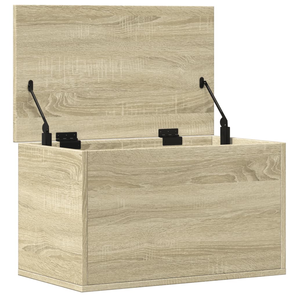 Boîte de rangement chêne sonoma 60x35x35 cm bois d'ingénierie Coffres de rangement vidaXL