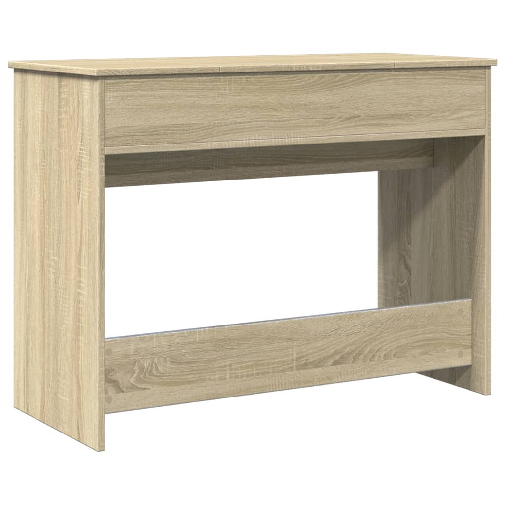 Coiffeuse avec miroir chêne sonoma 100x45x76 cm - XIOS