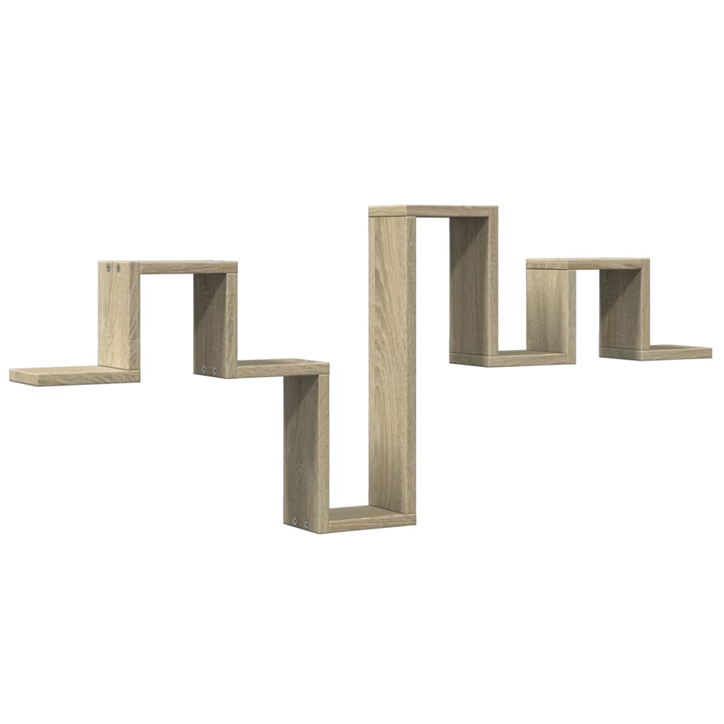 Étagère murale chêne sonoma 104,5x10x43 cm bois d'ingénierie Étagères murales & corniches vidaXL