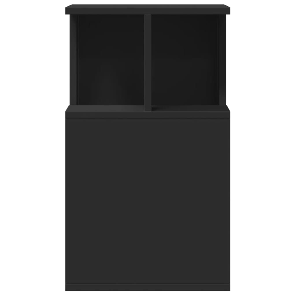 Table d'appoint noir 35x35x60 cm bois d'ingénierie - XIOS