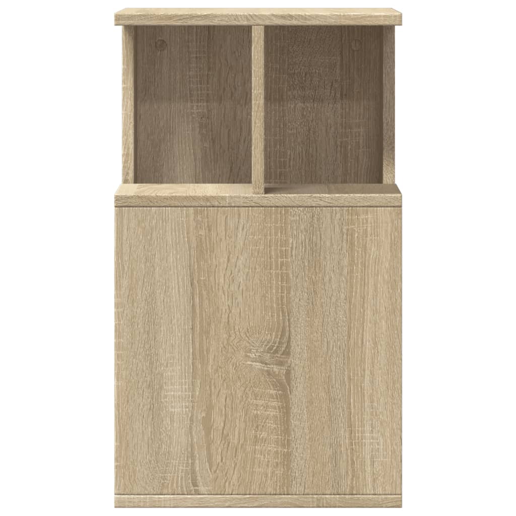Table d'appoint chêne sonoma 35x35x60 cm bois d'ingénierie - XIOS