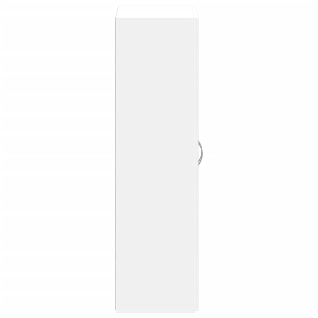 Armoire de classement blanc 60x32x115 cm bois d'ingénierie - XIOS