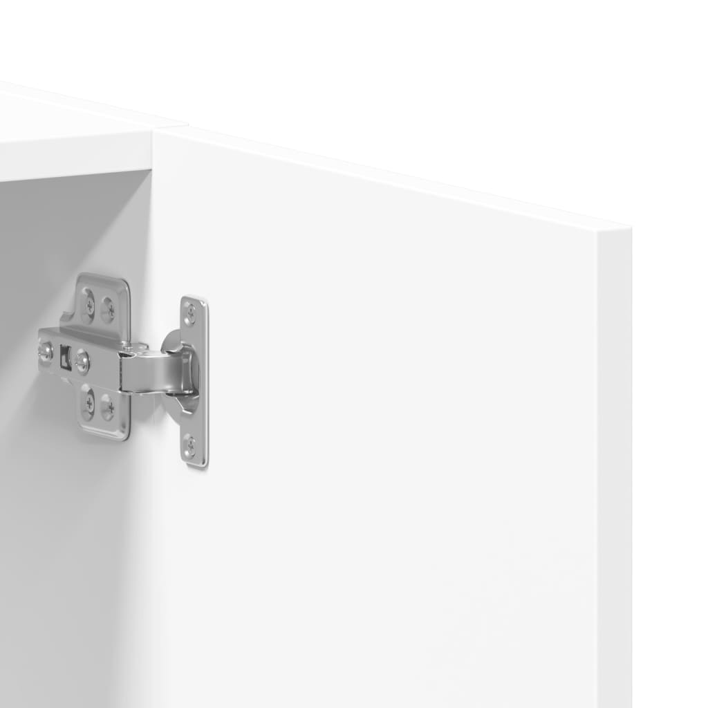 Armoire de classement blanc 60x32x115 cm bois d'ingénierie - XIOS