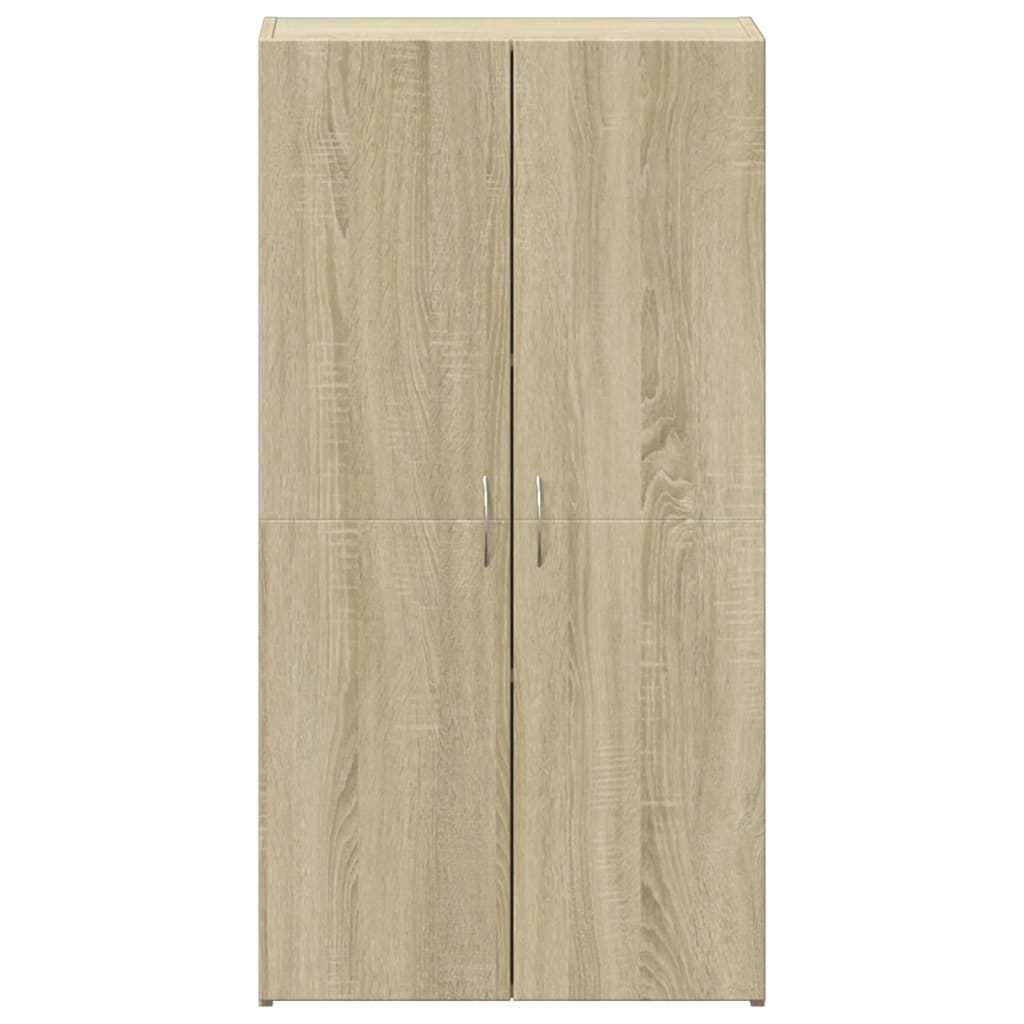 Armoire de classement chêne sonoma 60x32x115 cm bois ingénierie - XIOS