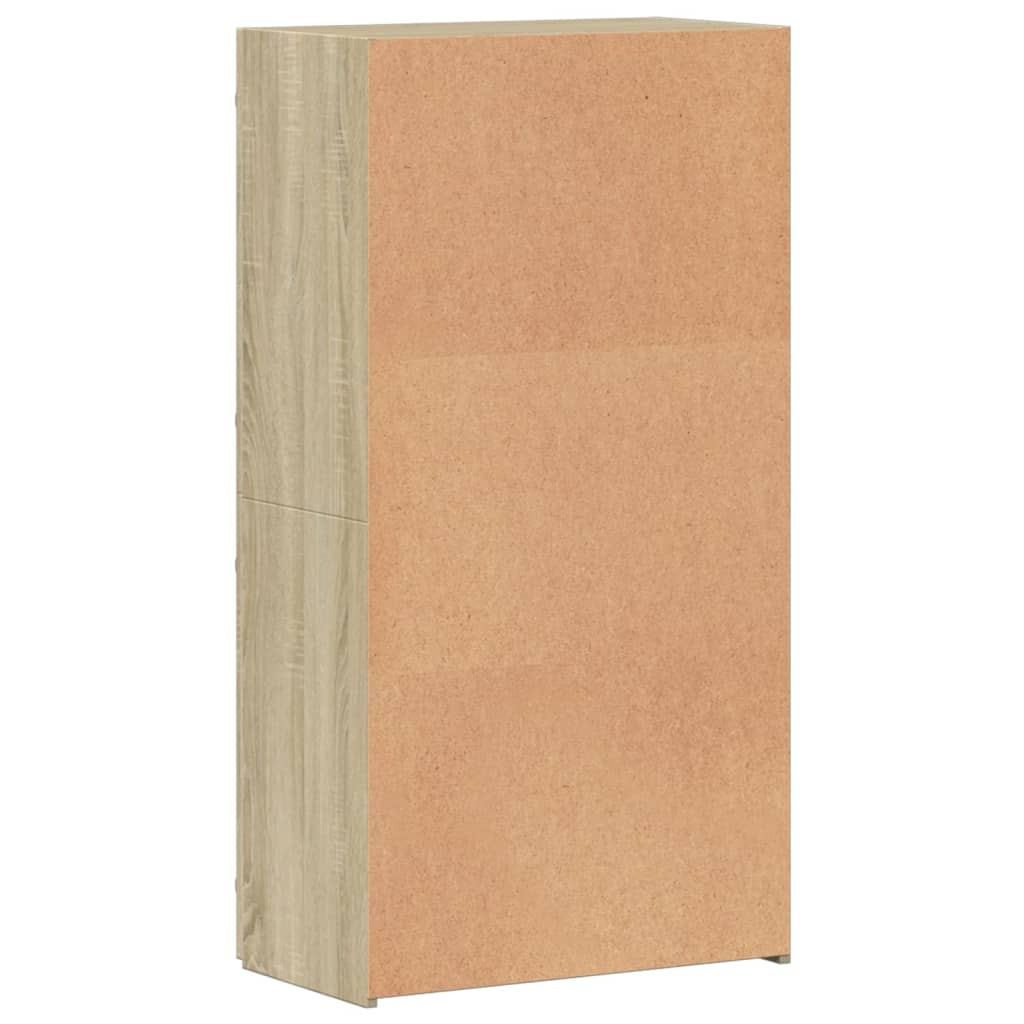 Armoire de classement chêne sonoma 60x32x115 cm bois ingénierie - XIOS