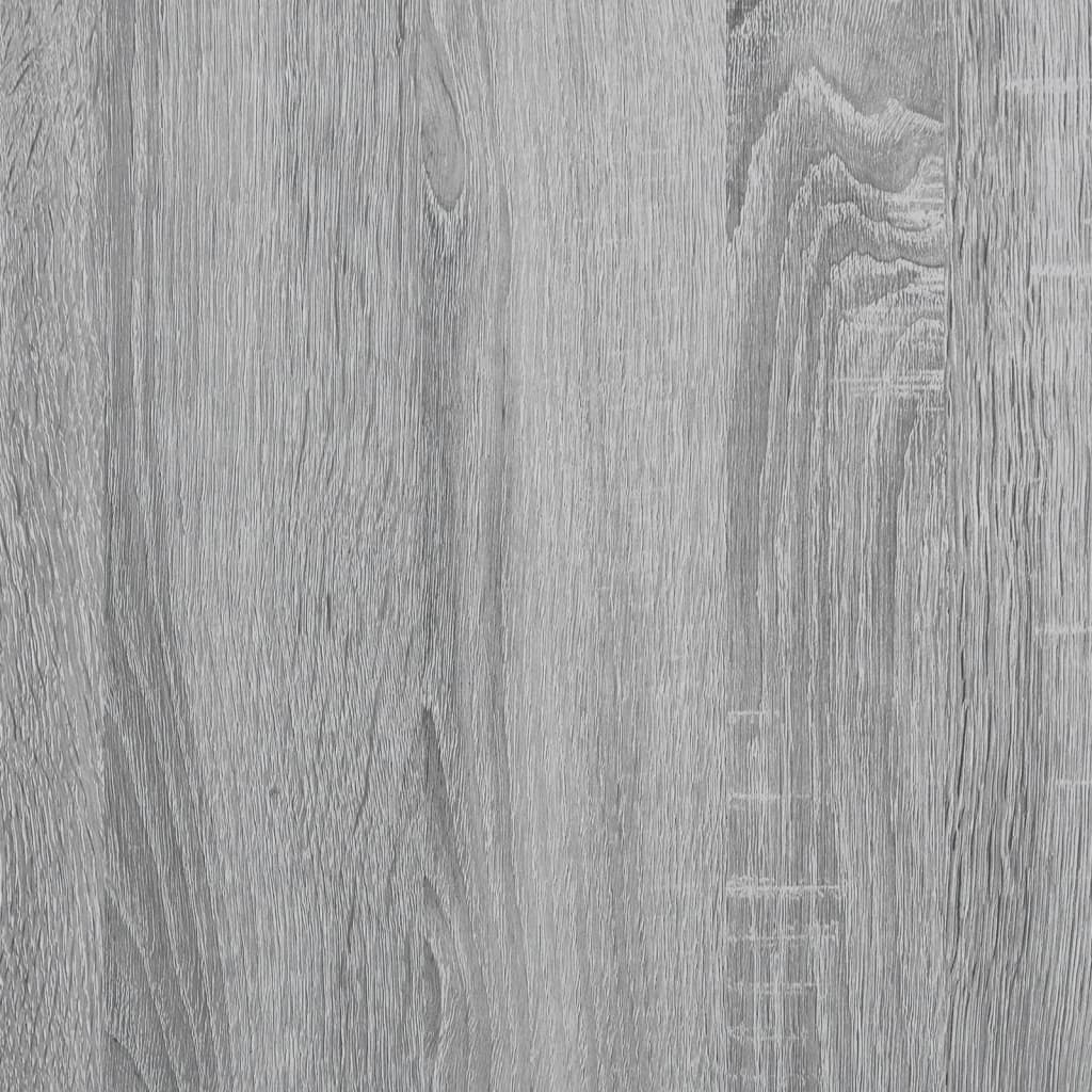Armoire de classement sonoma gris 60x32x115cm bois d'ingénierie - XIOS