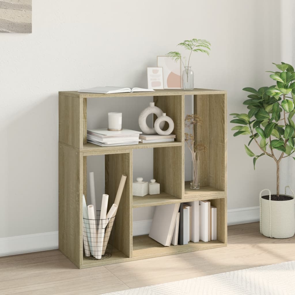 Meubles TV 2 pcs chêne sonoma 75x30x50 cm bois d'ingénierie Meubles TV vidaXL   