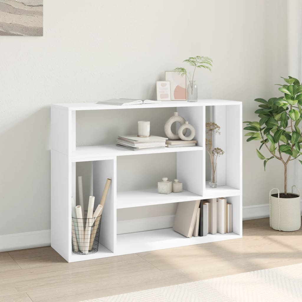 Meubles TV 2 pcs blanc 100x30x50 cm bois d'ingénierie - XIOS