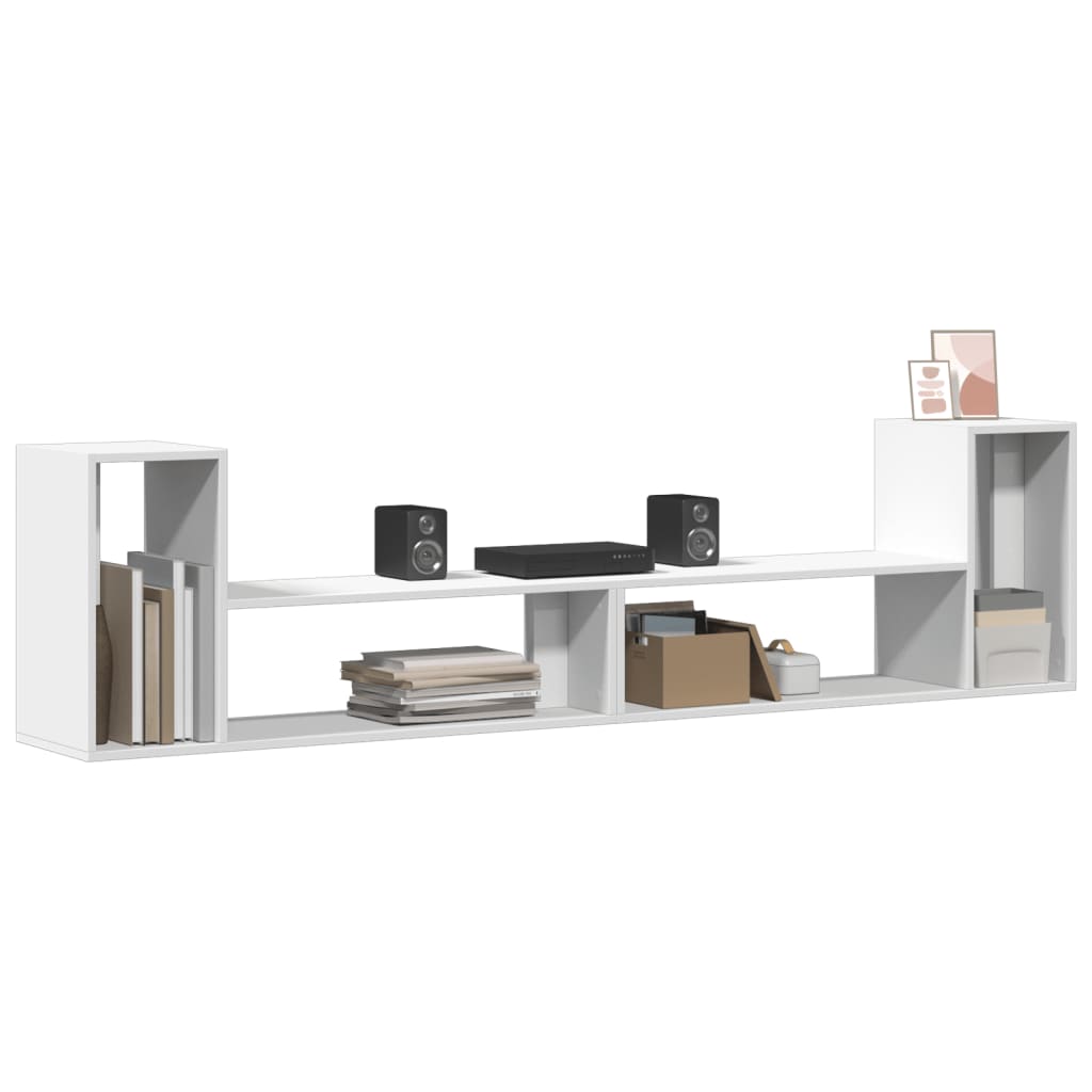 Meubles TV 2 pcs blanc 100x30x50 cm bois d'ingénierie - XIOS