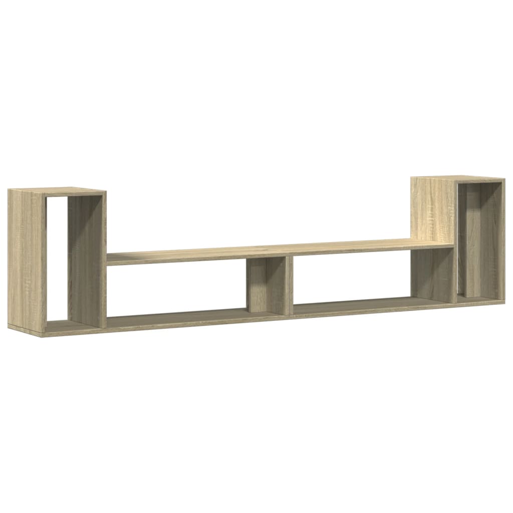 Meubles TV 2 pcs chêne sonoma 100x30x50 cm bois d'ingénierie - XIOS