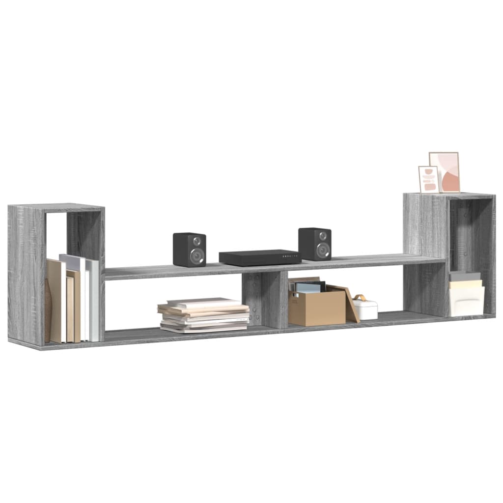 Meubles TV 2 pcs sonoma gris 100x30x50 cm bois d'ingénierie - XIOS