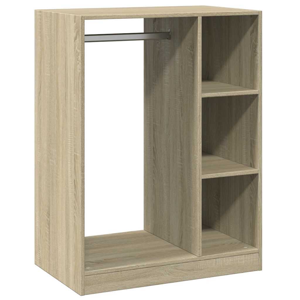 Garde-robe chêne sonoma 77x48x102 cm bois d'ingénierie - XIOS