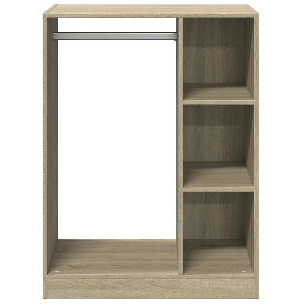 Garde-robe chêne sonoma 77x48x102 cm bois d'ingénierie - XIOS