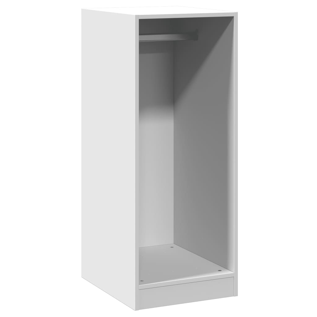 Garde-robe blanc 48x41x102 cm bois d'ingénierie - XIOS