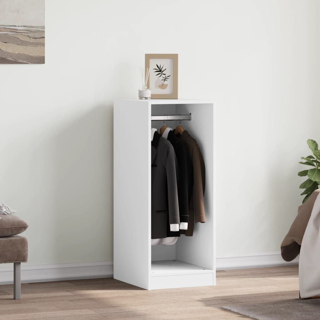 Garde-robe blanc 48x41x102 cm bois d'ingénierie - XIOS