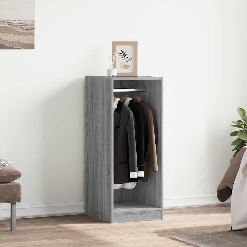 Garde-robe sonoma gris 48x41x102 cm bois d'ingénierie - XIOS