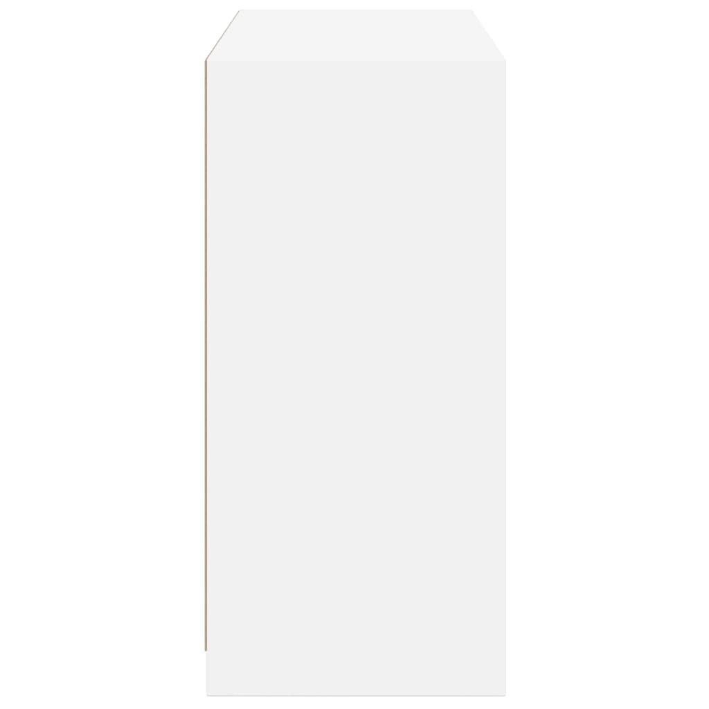 Garde-robe blanc 77x48x102 cm bois d'ingénierie - XIOS