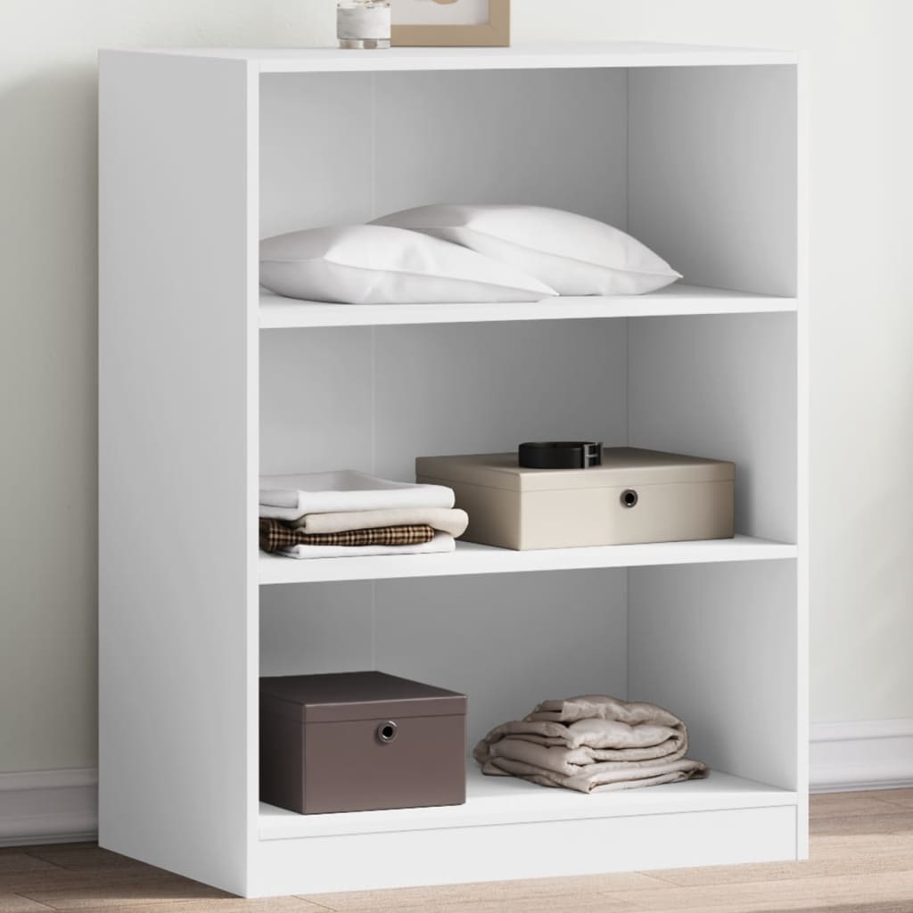 Garde-robe blanc 77x48x102 cm bois d'ingénierie - XIOS