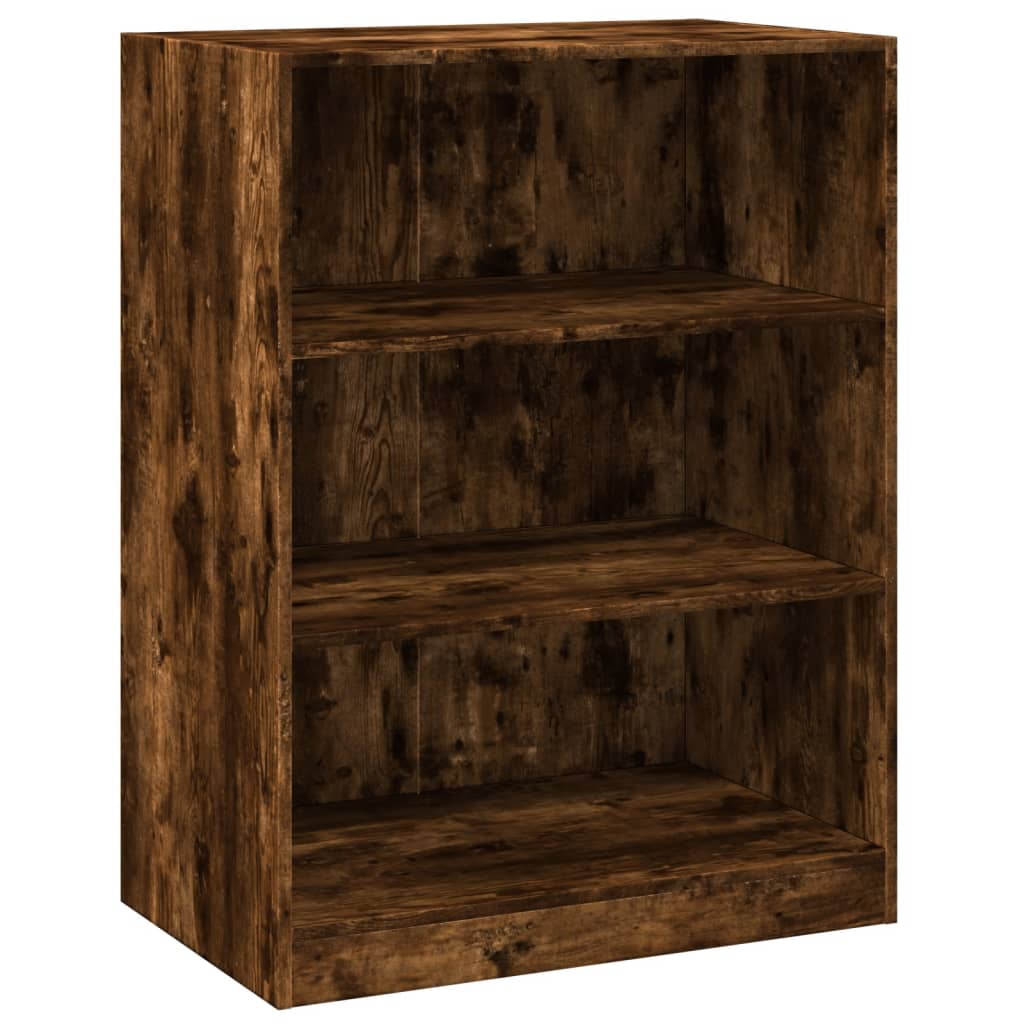 Garde-robe chêne fumé 77x48x102 cm bois d'ingénierie - XIOS