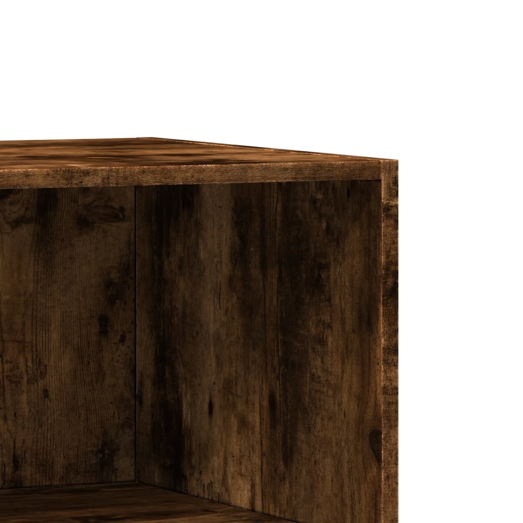 Garde-robe chêne fumé 77x48x102 cm bois d'ingénierie - XIOS