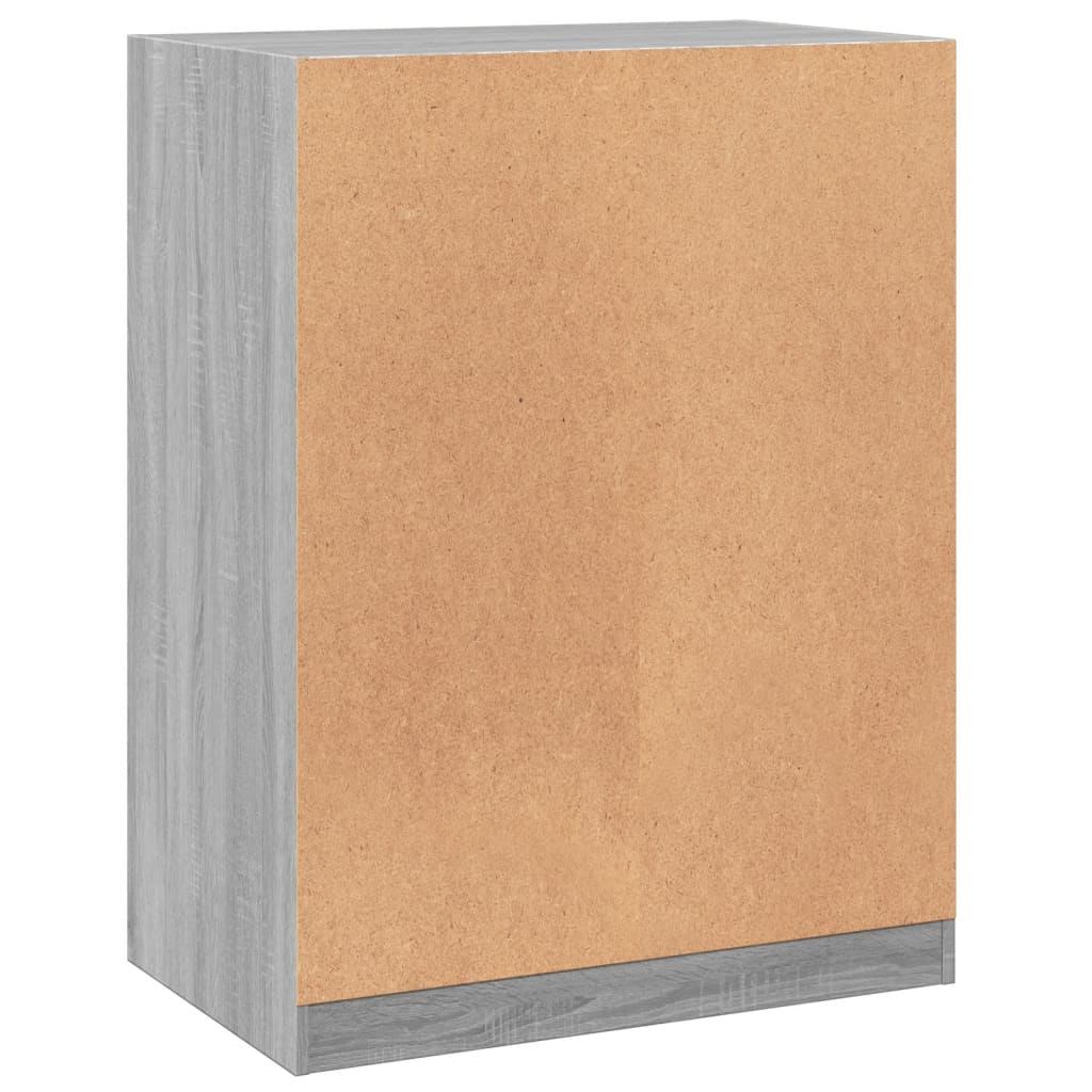 Garde-robe sonoma gris 77x48x102 cm bois d'ingénierie - XIOS