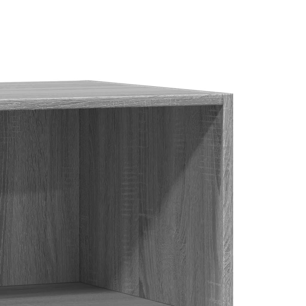 Garde-robe sonoma gris 77x48x102 cm bois d'ingénierie - XIOS