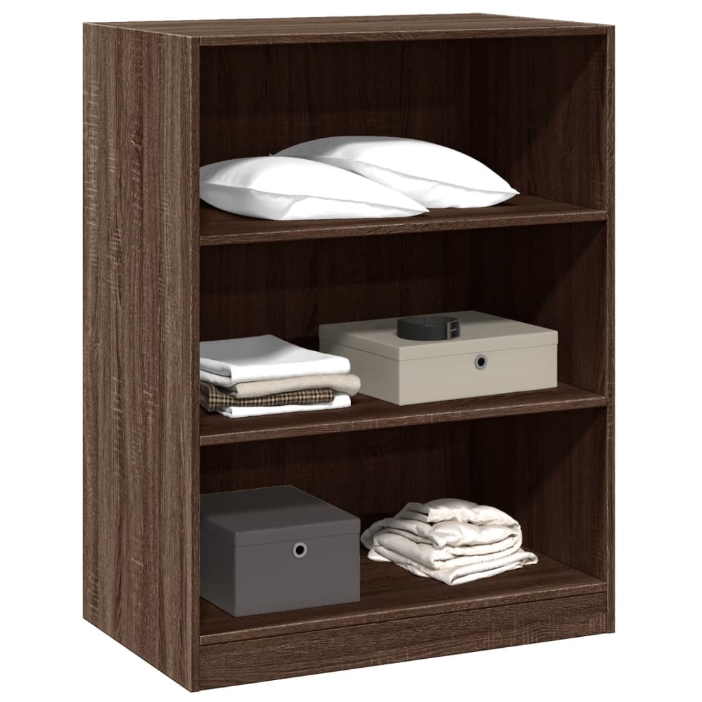 Garde-robe chêne marron 77x48x102 cm bois d'ingénierie - XIOS