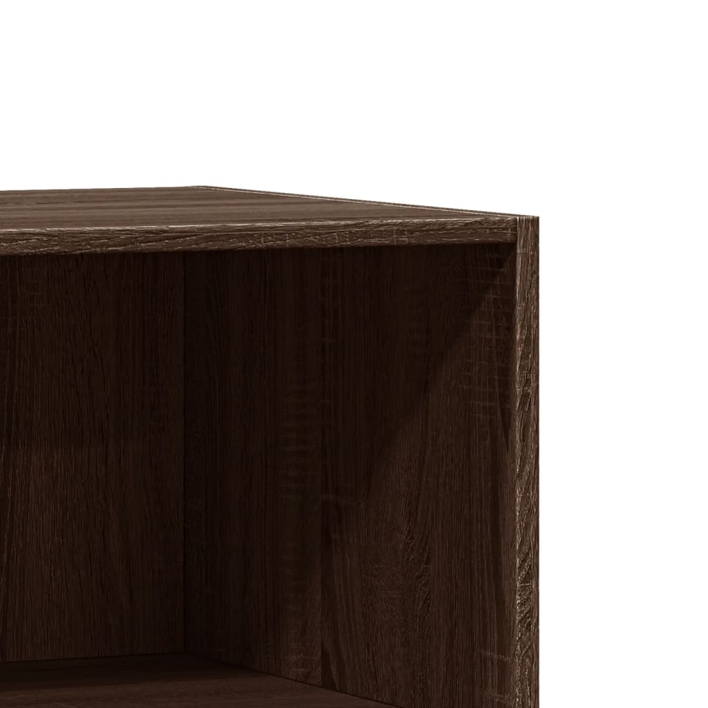 Garde-robe chêne marron 77x48x102 cm bois d'ingénierie - XIOS