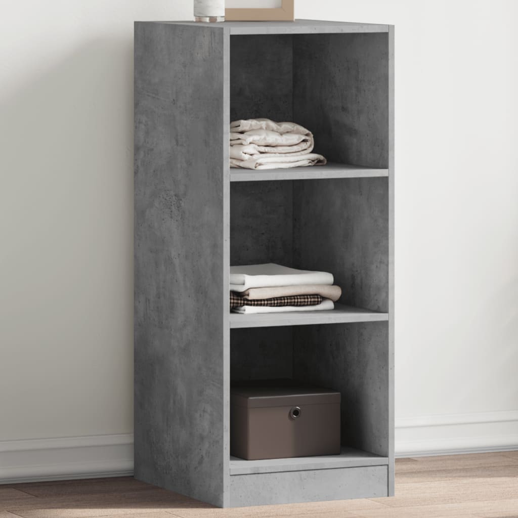Garde-robe gris béton 48x41x102 cm bois d'ingénierie - XIOS