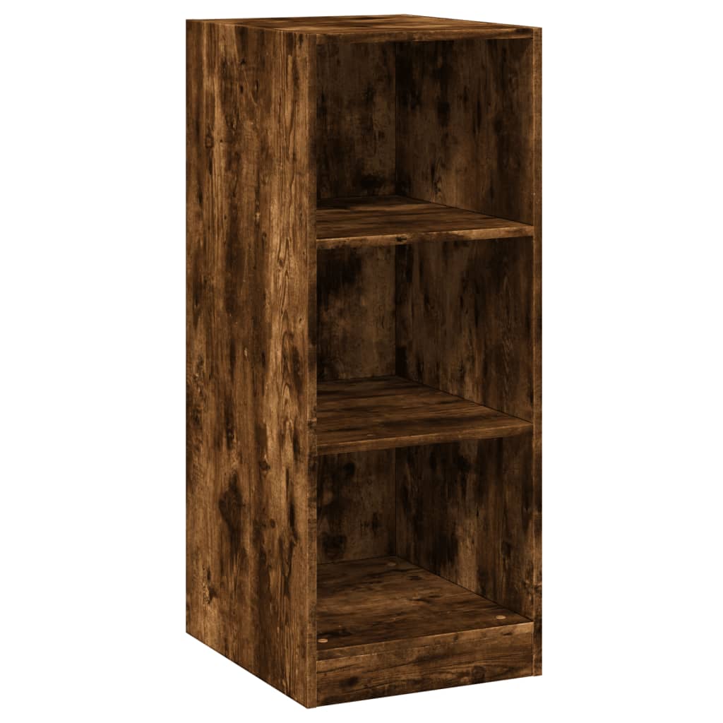 Garde-robe chêne fumé 48x41x102 cm bois d'ingénierie - XIOS