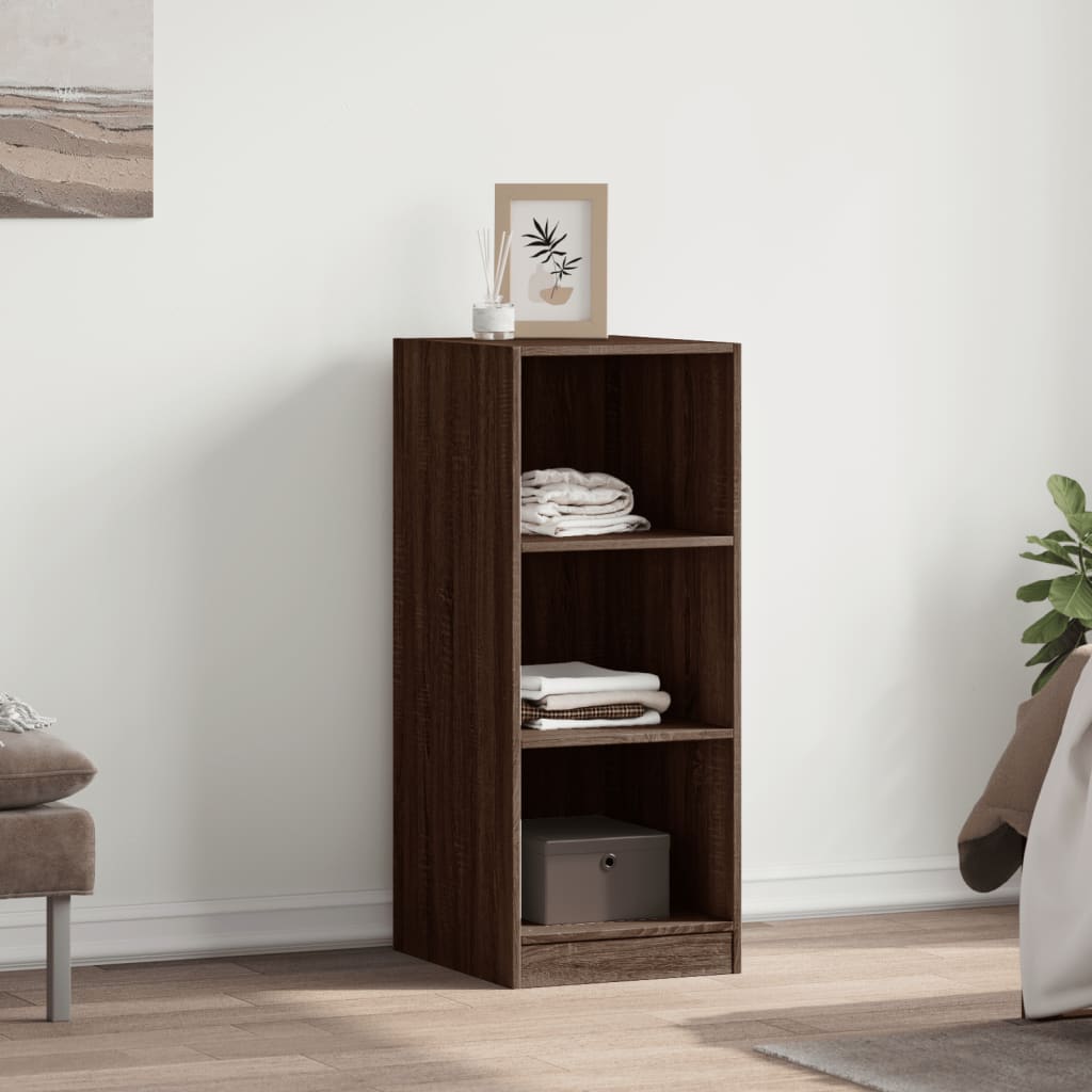 Garde-robe chêne marron 48x41x102 cm bois d'ingénierie - XIOS