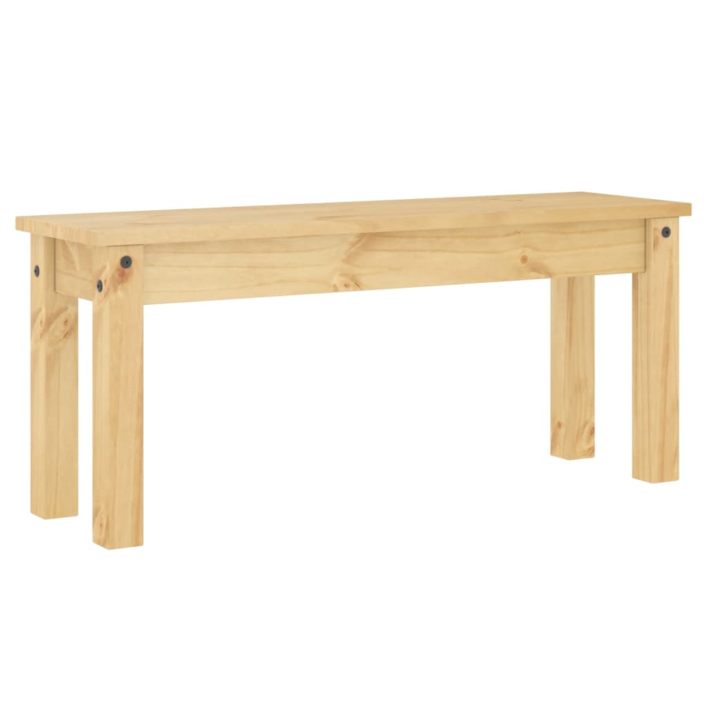 Banc à manger PANAMA 105x30x45 cm bois massif de pin - XIOS
