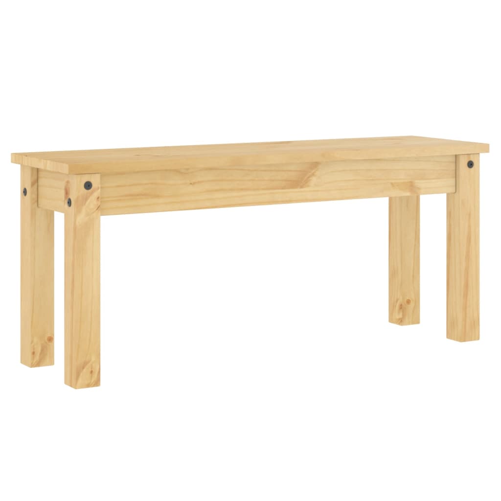 Banc à manger PANAMA 105x30x45 cm bois massif de pin - XIOS