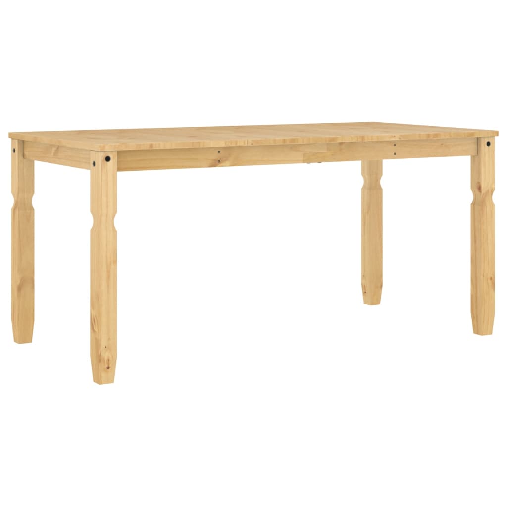 Table à manger Corona 160x80x75 cm bois massif de pin - XIOS