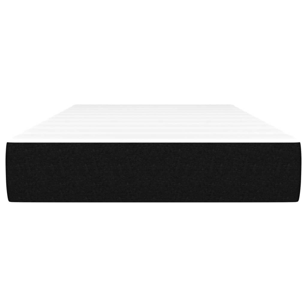 Matelas de lit à ressorts ensachés noir 120x190x20 cm Tissu - XIOS
