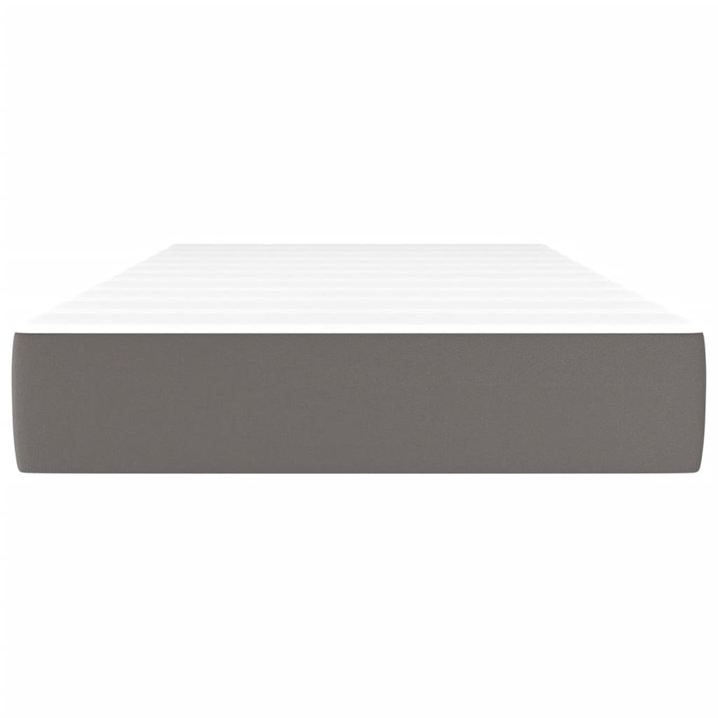 Matelas de lit à ressorts ensachés gris 120x190x20 cm - XIOS