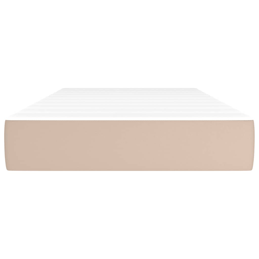 Matelas de lit à ressorts ensachés cappuccino 120x190x20 cm - XIOS