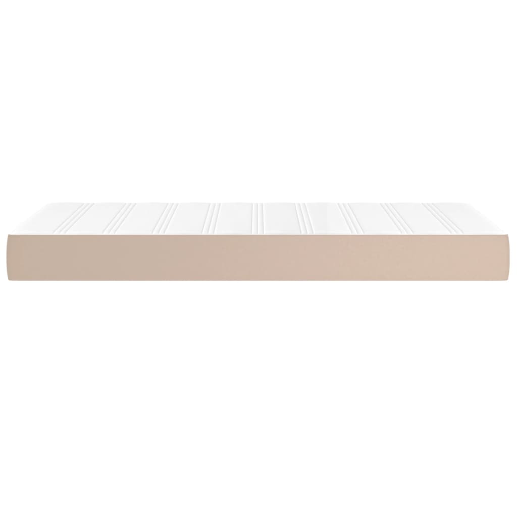 Matelas de lit à ressorts ensachés cappuccino 120x190x20 cm - XIOS