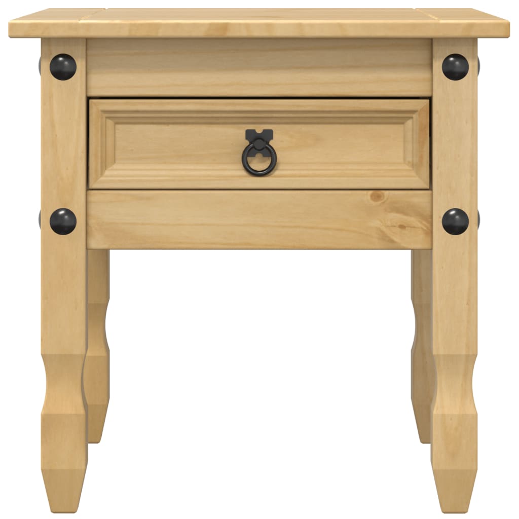 Table d'appoint Corona 50x50x50 cm bois de pin massif - XIOS